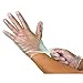 McKesson Exam Glove, 14-118, NonSterile, Vinyl, Ambidextrous, Smooth, Clear, Large, Case of 1000