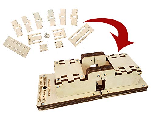 Deluxe Fretting Miter Box Kit - Cut Perfect Fret Slots in Necks and Fretboards