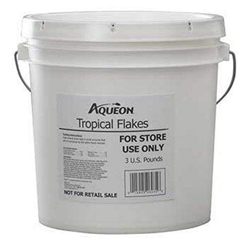 Aqueon Tropical Flakes Fish Food, 3-Pounds
