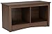 Prepac Twin Cubbie Bench, Espresso