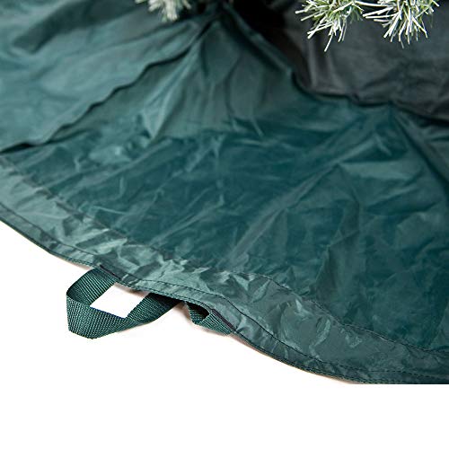 TreeKeeper [Upright Tree Storage Bag] - 9 Foot Christmas Tree Storage Bag | Hold Your Artificial Trees up to 9 Feet Tall -  Keep Your Fake Tree Assembled | Hides Under Tree Skirt (9' - Large) - Thumbnail 4