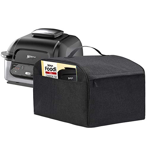 VOSDANS Dust Cover with Pockets for Ninja Foodi Pro 5in1 Indoor Grill