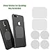 pop-tech 3M Phone Magnet Plate with Sticky Adhesive Backing Replacement Tapes Metal Plate for iPad iPhone in Car Home Grip Mount Base for Samsung etc