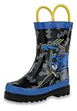 DC Comics Batman Boy's Rain Boots (Toddler/Little Kid)