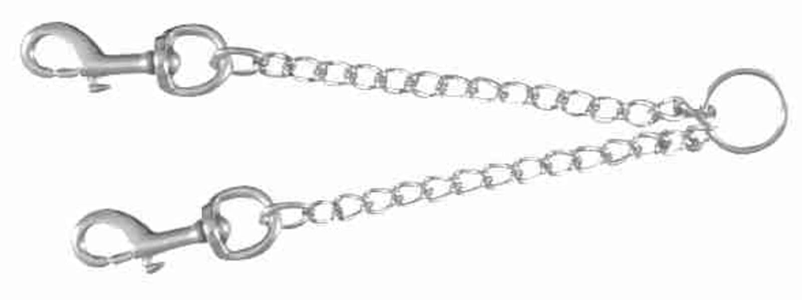 Trixie Chromed Twin Chain Coupler, 60 cm x 4 mm