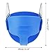 Ancheer Toddler Swing Seat High Back Full Bucket Swing Seat without Coated Chain (Blue)