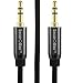 AWEHIRU Green Hills SecurOMax Aux Cable (3.5mm, Male to Male) with Shielded Cord, 6 Feet