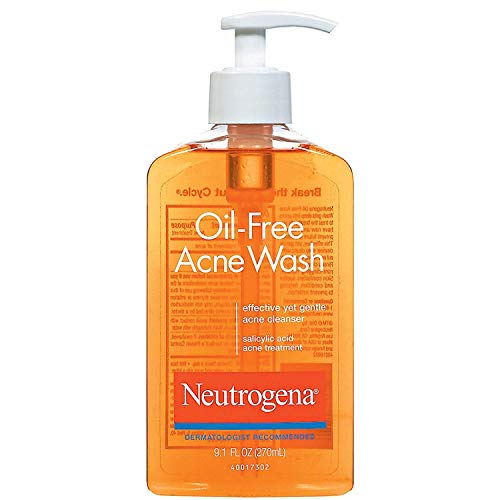 neutrogena salicylic acid oil free acne wash