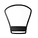 Foto&tech Silver/White Two Sided Flash Diffuser Reflector Compatible with Speedlight Nikon SB-900,SB-800,SB-910,Canon 580EX II,600EX-RT,430EX II,Pentax AF-360FGZII,Olympus FL-600R,Panasonic DMW-FL360L