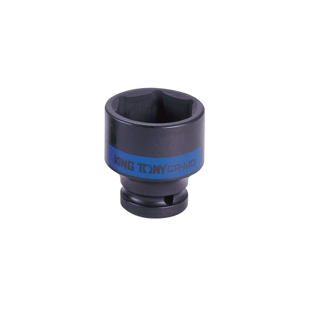 KING TONY 853522M Impact Socket, 22 mm, 1-inch