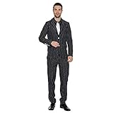 Eraspooky Men's 1920s Gangster Costume Wide Pin