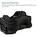 NICREW Legs Out Front Dog Carrier, Hands-Free Adjustable Pet Backpack Carrier, Wide Straps Shoulder Pads (Upgraded Black, XL)