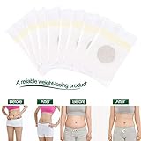 50 pcs Body Care Lazy Navel Sticker Processing Belly Stickers Slim Fat Burning Sheet, Magnet Stone Navel Sticker Patch for Flat and Attractive Abdomen