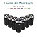 dodocool Car Diffusers, Air Refresher Car Essential Oil Diffuser Ultrasonic Aromatherapy Diffusers Cool Mist Air Car Humidifier with 7 Colorful LED Lights and Waterless Auto Shut-Off (BPA Free)