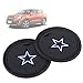 2 Pack 2.75 inch for Oakland Raiders Car Interior Accessories Anti Slip Cup Mat for All Vehicles (Dallas Cowboys)