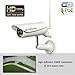 TriVision NC-336PW HD 1080P Outdoor Security Camera, Wi-Fi Wireless, POE, IR Night Vision, Motion Sensor, SD Card DVR Expadable to 128Gb or More
