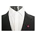 Sunny Home Vintage Men's Flower Button Handmade Suit Boutonniere Lapel Pin for Wedding