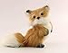 nanguawu Little Fox Standing Fengshui Learning Resources Miniature Plush Stuffed Animal Toy