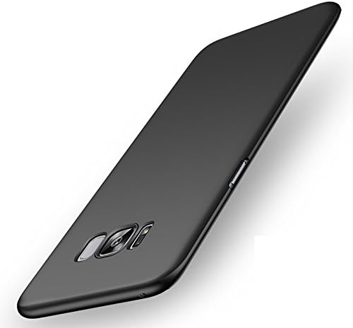 Samsung Galaxy S8 Case, Ultra Slim Fit Shell Hard Plastic Full Protective Anti-Scratch Case for Samsung Galaxy S8 (Silky Black)