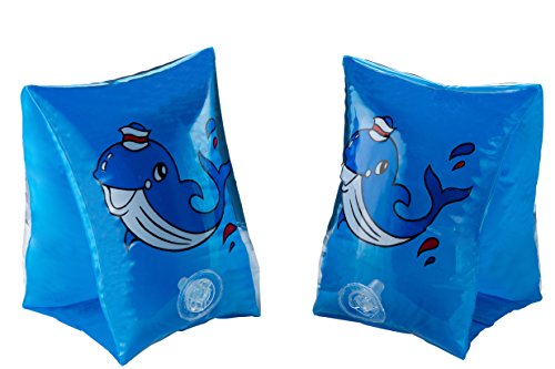 Childrens Inflatable Hand Tube Floating Aid for Swimming (blue) - Thumbnail 2