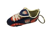 Football Soccer Futbol Mini Shoe KeyChains KeyRings - Americas