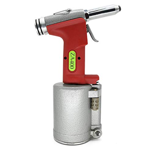 ZHONG AN 1/4-inch Air Rivet Gun-Air Riveter Strong Pull 3086Lbf with 3/4 inch Working Stroke Professional Pneumatic Rivet Gun
