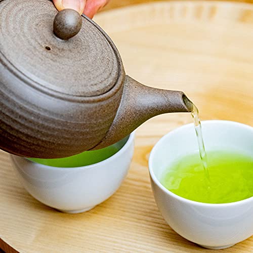 Ocha & Co. Organic Green Tea Loose Leaf Japanese Genmaicha Tea Genmai Matcha Roasted Brown