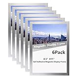 KW2020 Magnetic Sign Holder 8.5*11inch, Double