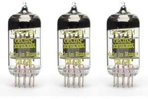 TUBEDEPOT Three Pack of Electro-Harmonix 12AX7 EH Preamp Vacuum Tube