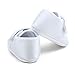 Delebao Baby Infant Satin Christening Baptism Shoes Bootie Slippers Sneakers (0-6 Months, Shoes)