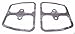 Kawasaki 11060-7001 Pack of 2 Rocker Case Gaskets primary