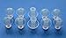 NICKSTON 10 Large (L) Soft Replacement Mushroom Domes Eartips Compatible with Hearing Aids and Headphones