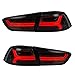 Vland LED Tail Lights For 2008-2017 Mitsubishi Lancer/Evo X LED Rear Lamps Audi Style (SMOKE) …