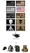 Tactical Patches of USA US American Flag with Punisher Skull, with Hook and Loop for Backpacks Caps Hats Jackets Pants, Military Army Uniform Emblems, Size 3x2 Inches