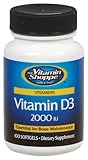 the Vitamin Shoppe - Vitamin D3, 2000 iu , 100 softgels