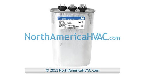 Ge Genteq Oval Capacitor 55 5 Uf Mfd 370 Volt Z97f9590 97f9590 Amazon Com