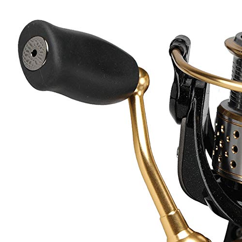 TJLSS Spezielle langwierige schräge Mund-Nichtabfertigungs-Angelrolle, Metallspool-Spinnrad Doppel-Linie Angelrolle… – Bild 7