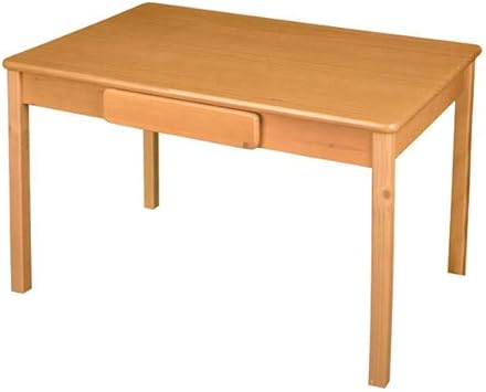 oak kids table