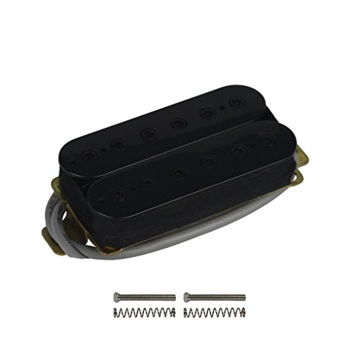 image for FLEOR Alnico 5 Electric Guitar Neck & Bridge Pickup Set Double Coil Hu