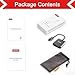 Lenovo HDMI To VGA Adapter With Audio, Gold-Plated 1080P Active HDMI To VGA Converter With Micro USB, 3.5mm Audio Port