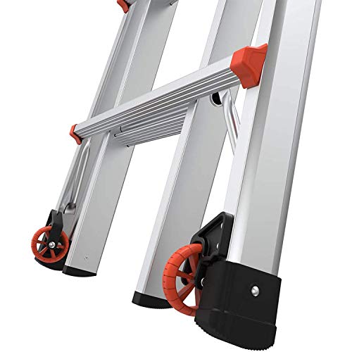 Little Giant Ladders, Velocity with Wheels, M26, 26 Ft, MultiPosition