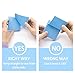 VEEYOL 8 Bright Color 1600 Sheets Sticky Notes, 16 Pads/Pack, 3 X 3 Inches, 100 Sheets/Pad, Easy to Post