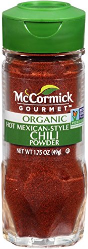 McCormick Organic Chili Powder, Hot Mexican Style, 1.75 Ounce