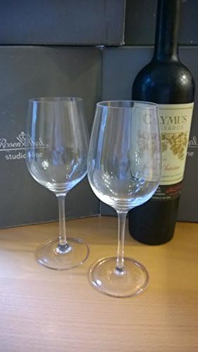 Rosenthal Crystal Red or White Wine Universal Glasses (PAIR)