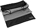 Microfiber Pouch 11 x 14 Inch (2 Pack) - Soft Cloth Storage Bag(s) for Eyeglasses, Sunglasses, Oakley Glasses, Gifts, Coins, Jewelry, Electronic Gadgets, Mobile Cell Phone - Black & Dark Grey