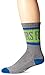 MLS Seattle Sounders FC Men's Calgary Sport Casual Dress Crew Socks, Large, Slate Gray Heather