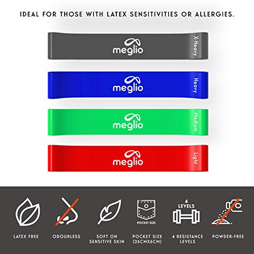 Meglio-Latex-Free-Resistance-Bands-Loops-Premium-Fitness-Exercise-Bands-for-Fitness-Workouts-Rehabilitation-Yoga-Pilates-and-Strength-Training-Includes-Exercise-Guide-Set-of-Four-Mix