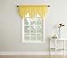 No. 918 Erica Crushed Voile Ascot Beaded Sheer Rod Pocket Curtain Valance