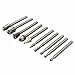 10PC HSS Routing Router Bits Burr Rotary Tools 1/8 Inch Shank Rotary Tool, Engraving, Wood Working Tools