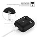 AhaStyle AirPods Case Cover Silicone Protective Skin Compatible with Apple AirPods 2 & 1 [Front LED Not Visible] (Black)